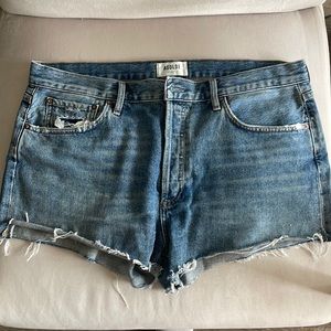 Agolde jean shorts